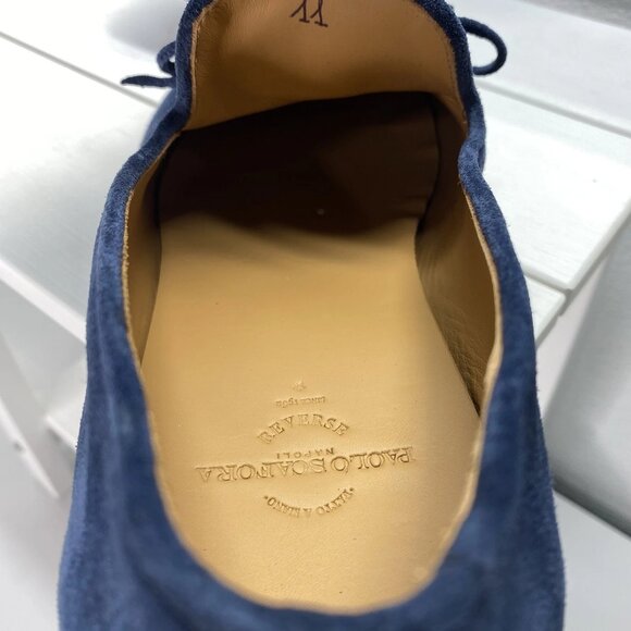 Paolo Scafora Art 740 Suede Loafers Men’s